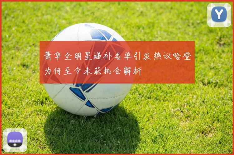 萧华全明星递补名单引发热议哈登为何至今未获机会解析